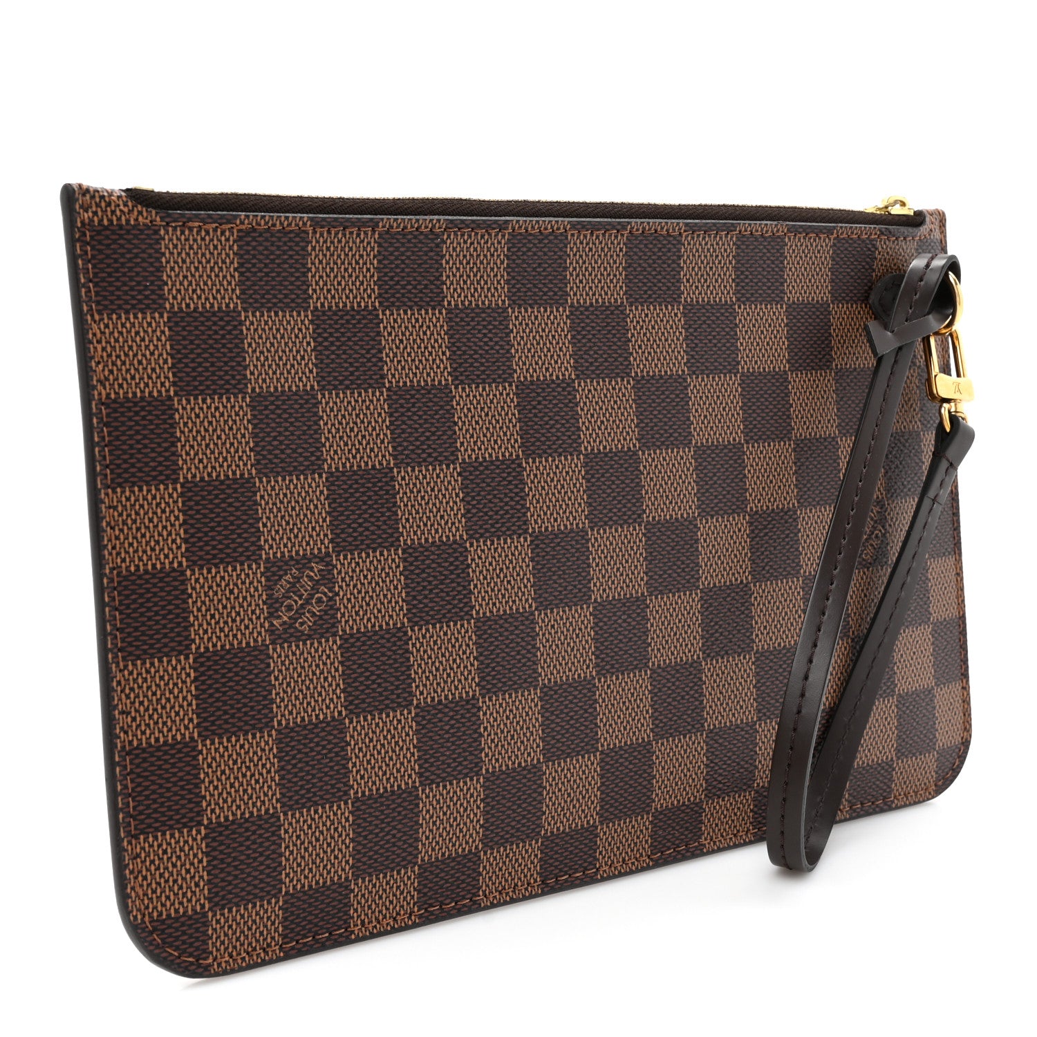 Louis Vuitton Damier Ebene Neverfull MM GM Pochette 3 of 6