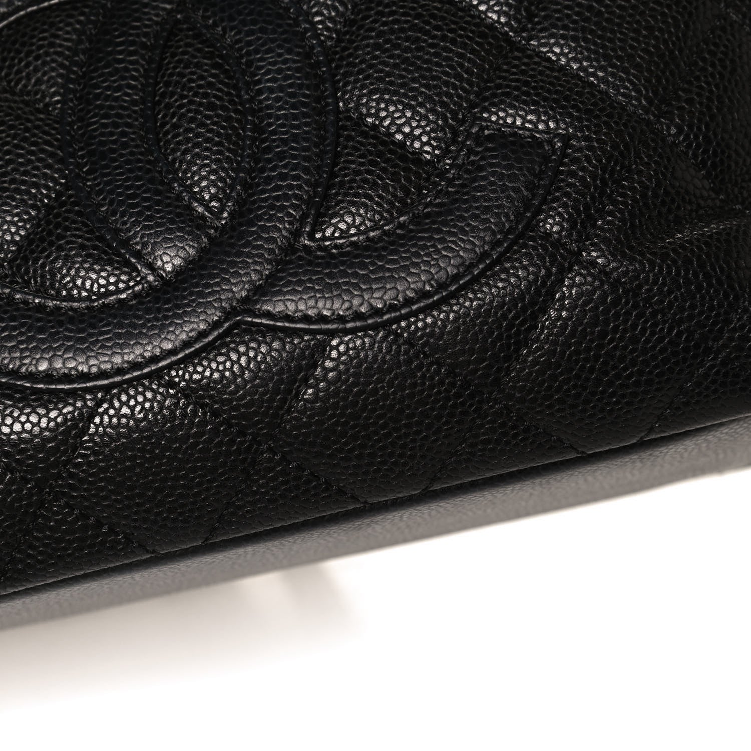 Chanel Caviar Quilted Petit Shopping Tote PST Black 10 of 14