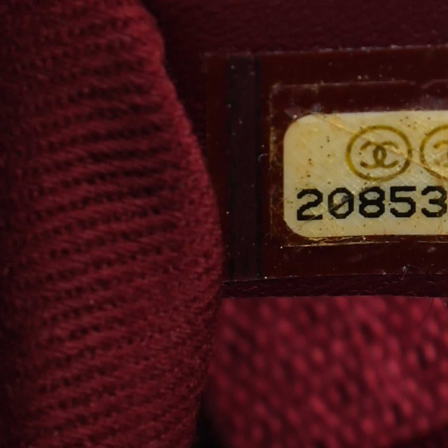 Canvas Medium Deauville Tote Red