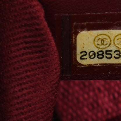 Chanel Canvas Medium Deauville Tote Red 9 of 10