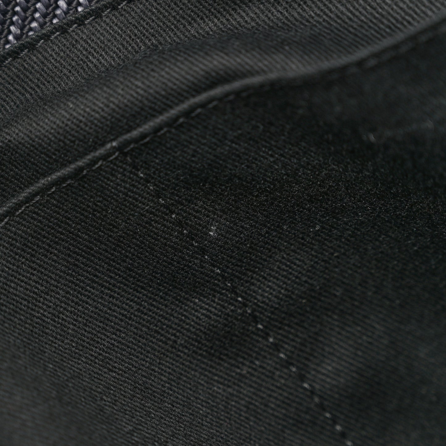 Mixed Fibers Calfskin Small Deauville Tote Black