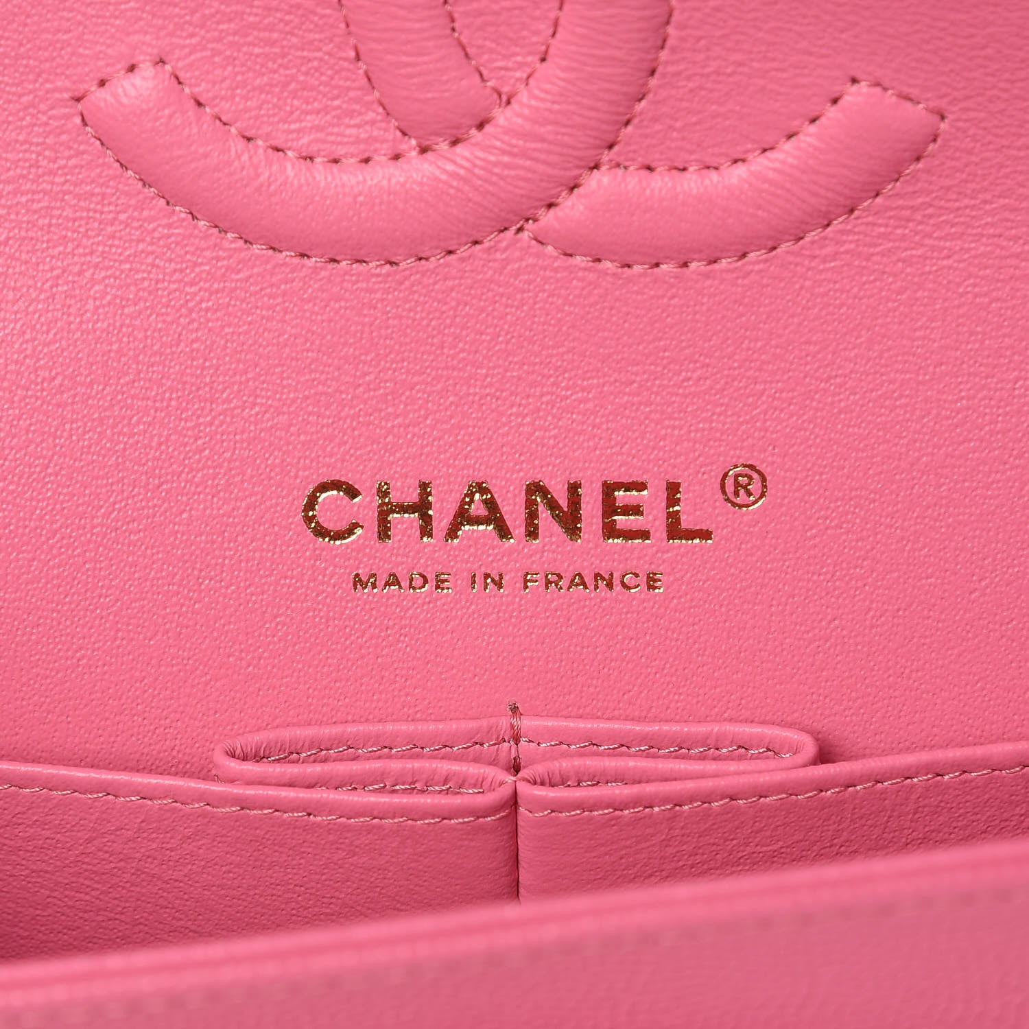 Chanel Caviar Quilted Medium Double Flap Pink 6 of 11