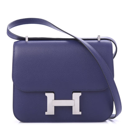 Hermes Evercolor Constance 18 Bleu Encre 1 of 17