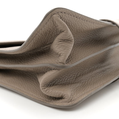 Chloe Grained Calfskin Medium Aby Day Shoulder Bag Motty Grey 10 of 12