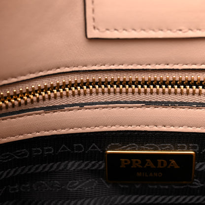 Prada Saffiano Soft Calfskin Small Zippered Tote Cipria 12 of 15