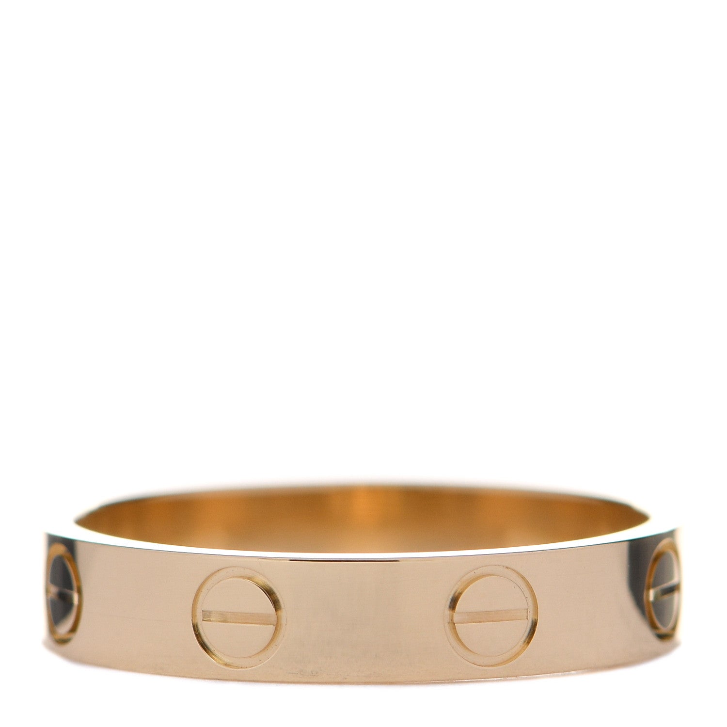 Cartier 18K Yellow Gold 3.5mm LOVE Wedding Band Ring 52 6 3 of 5