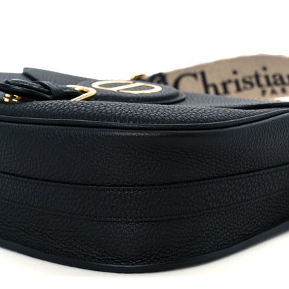 Christian Dior Grained Calfskin Large Bobby Flap Black 9 of 10