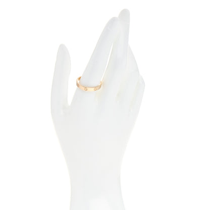 Cartier 18K Yellow Gold 3.5mm LOVE Wedding Band Ring 63 10.5 2 of 4