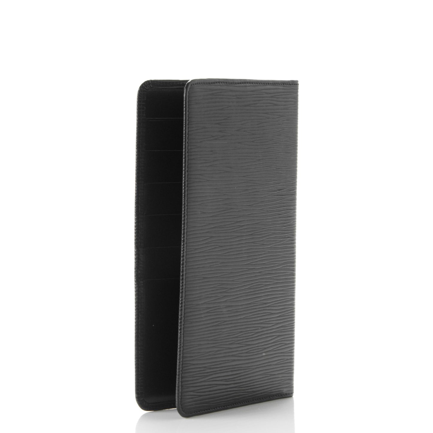 Epi Checkbook Card Holder Black