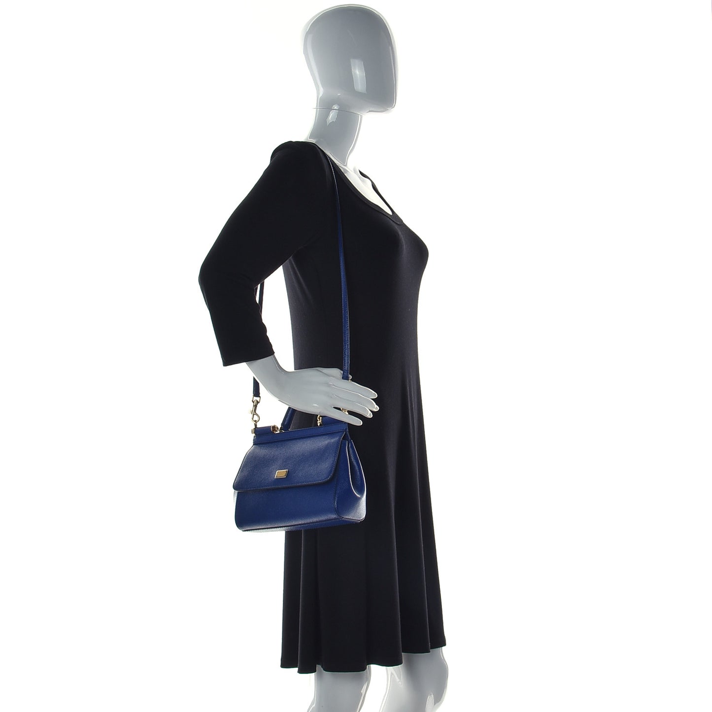 Dauphine Small Miss Sicily Satchel Bleuette Scuro
