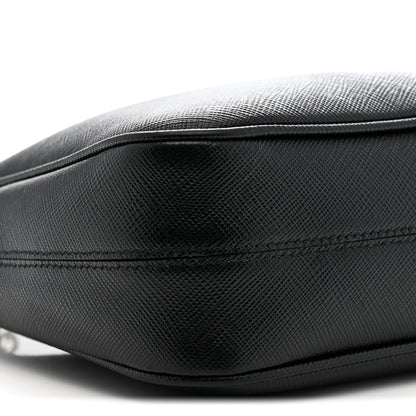Prada Saffiano Lux Re-Edition 2005 Shoulder Bag Black 9 of 10