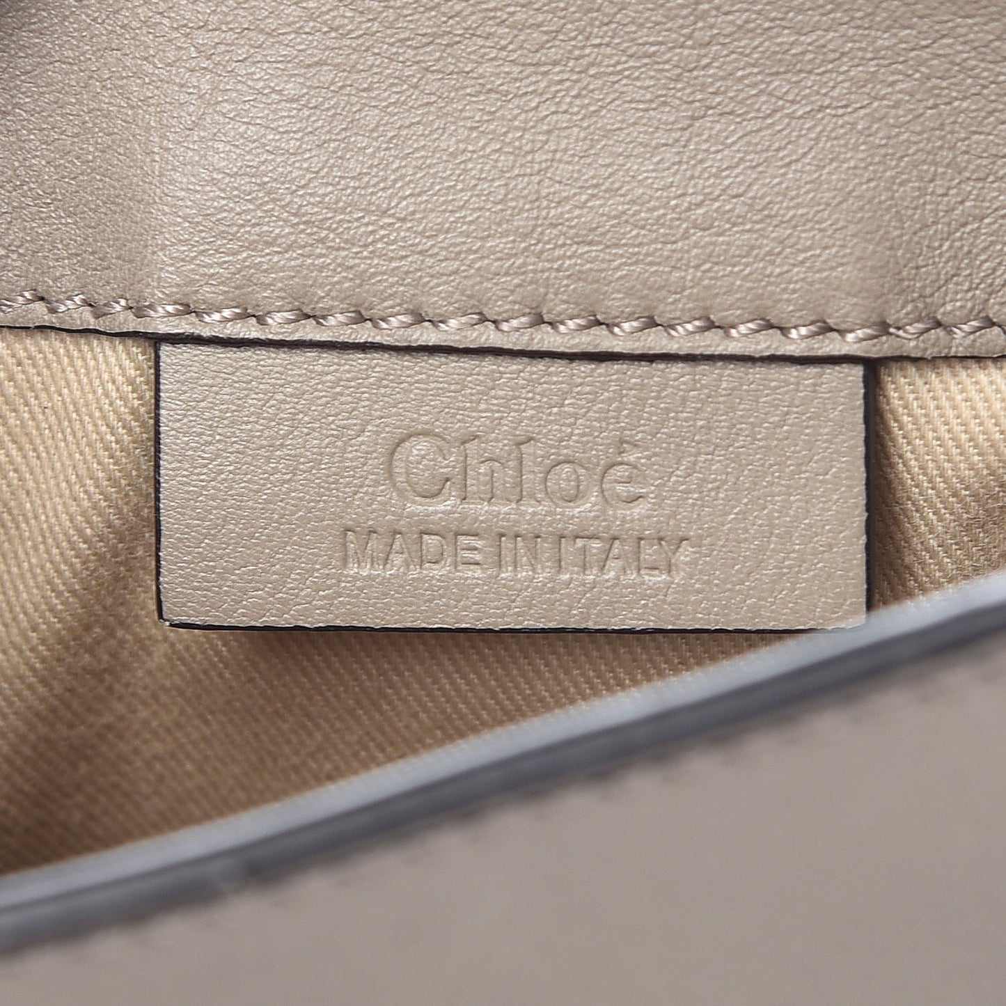 Suede Calfskin Mini Faye Backpack Motty Grey