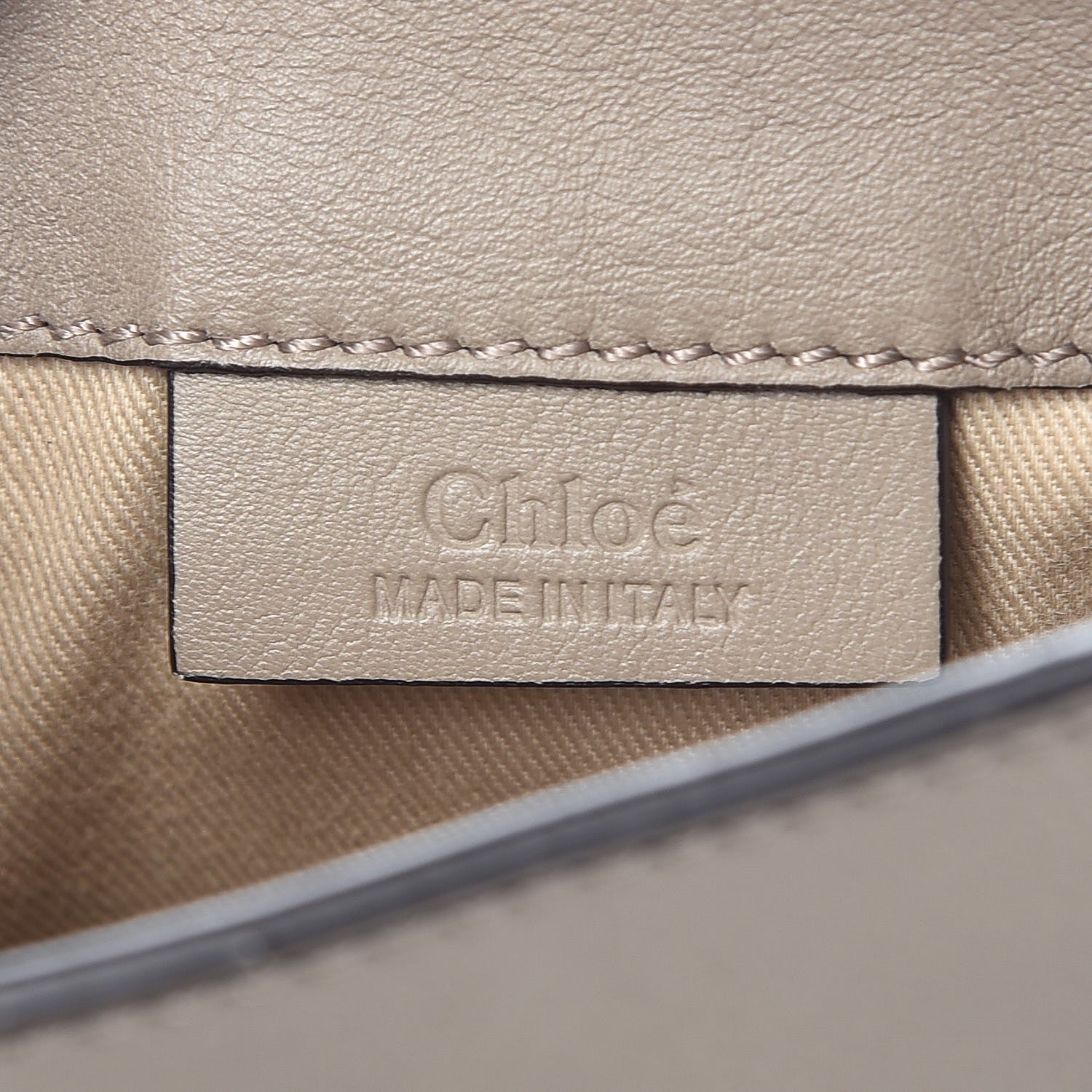 Chloe Suede Calfskin Mini Faye Backpack Motty Grey 7 of 8