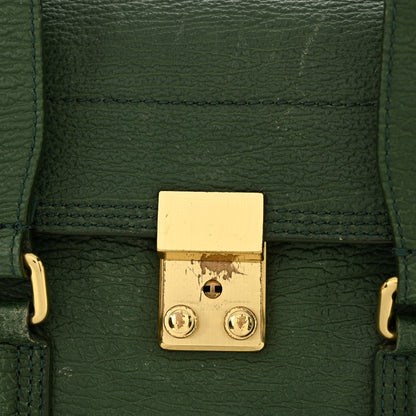 3.1 Phillip Lim Textured Calfskin Medium Pashli Satchel Jade 14 of 18