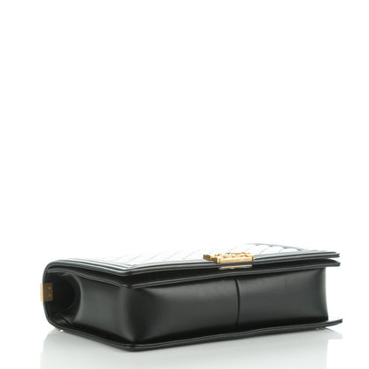 Chanel Lambskin Quilted Large Boy Flap Black 4 of 8