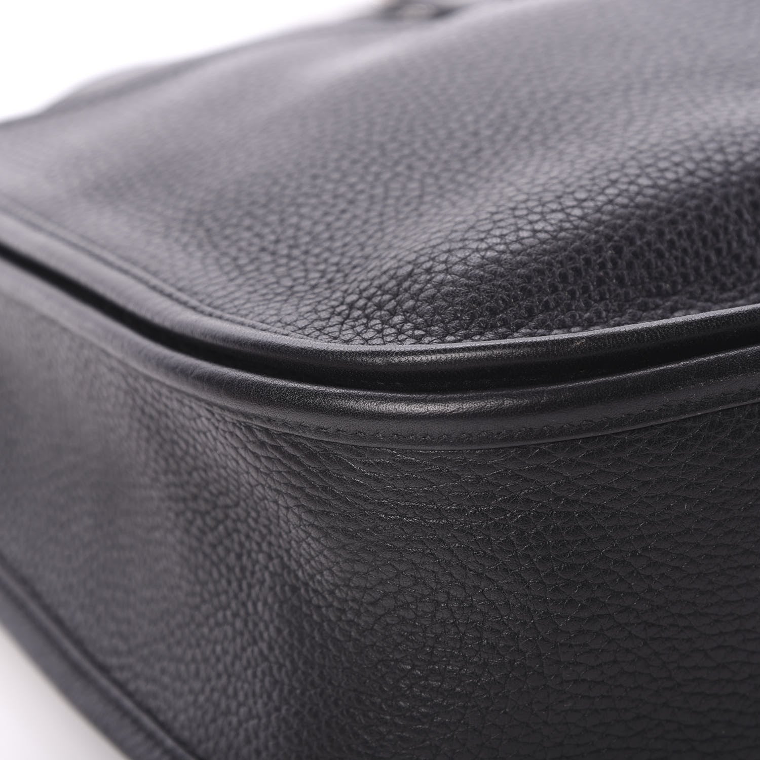 Hermes Taurillon Clemence Evelyne III GM Black 11 of 11