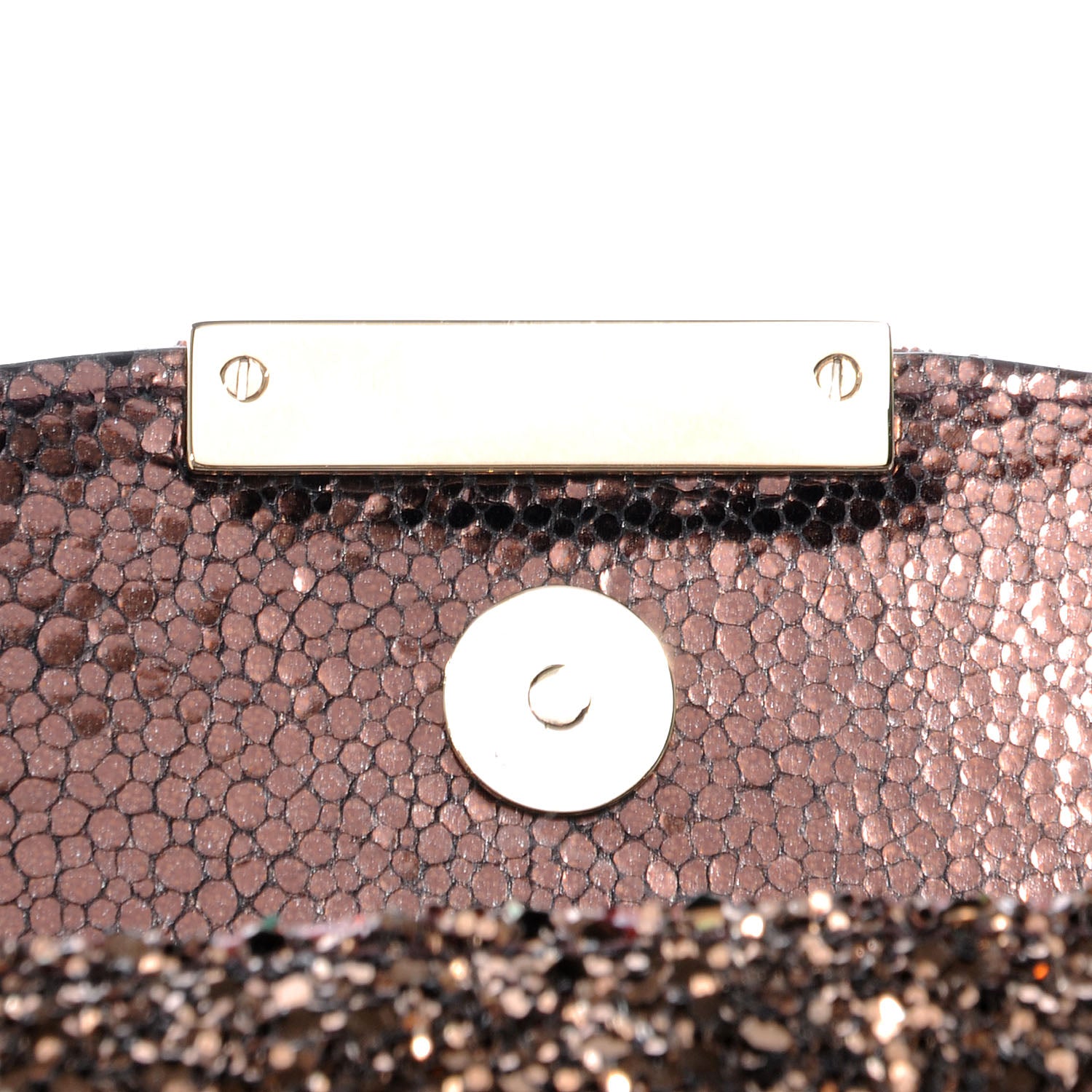 Jimmy Choo Glitter Riane Clutch Copper 10 of 10