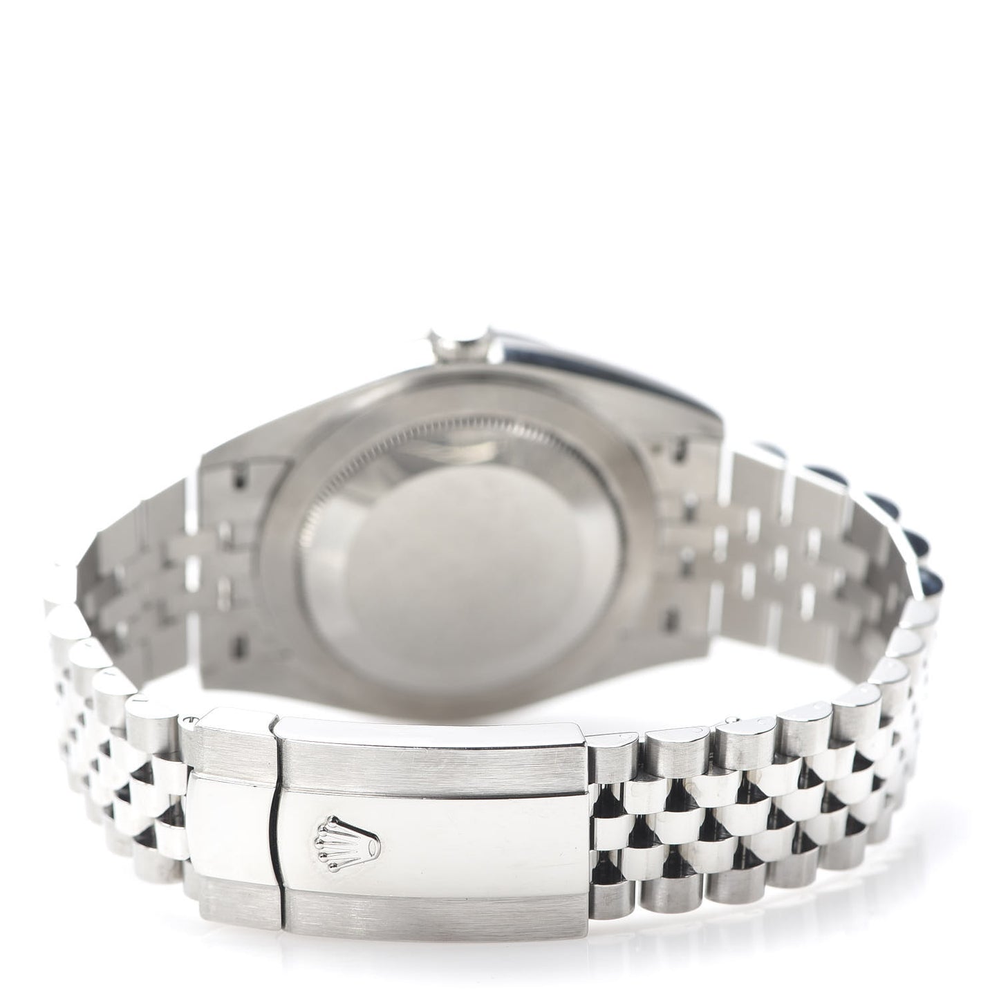 Stainless Steel 18K White Gold Diamond 41mm Oyster Perpetual Datejust Watch Dark Rhodium 126334