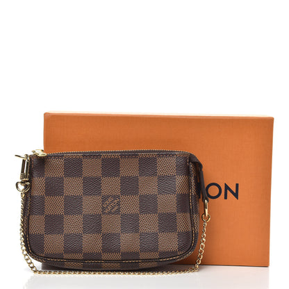 Louis Vuitton Damier Ebene Mini Pochette Accessories 10 of 10