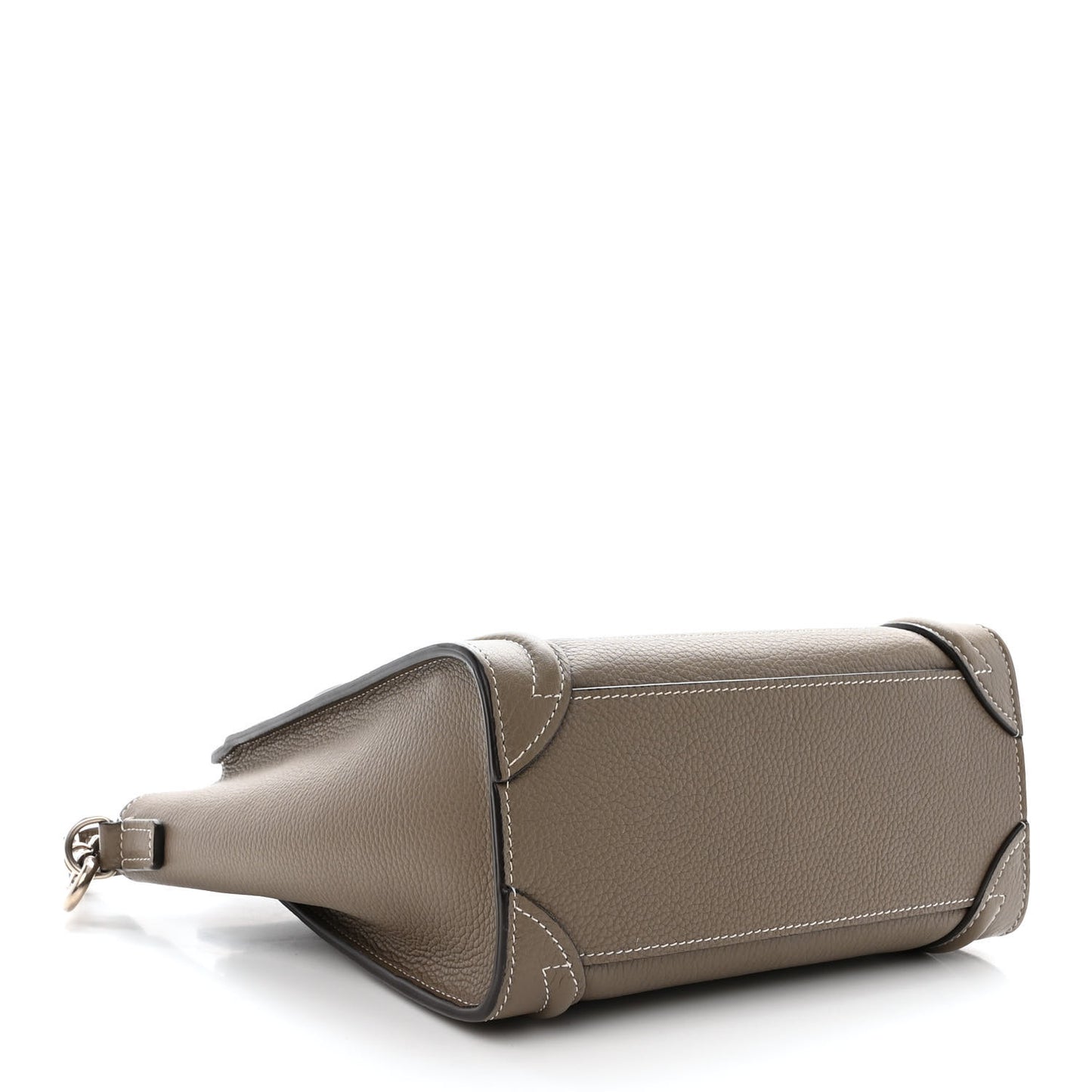 Drummed Calfskin Nano Luggage Souris