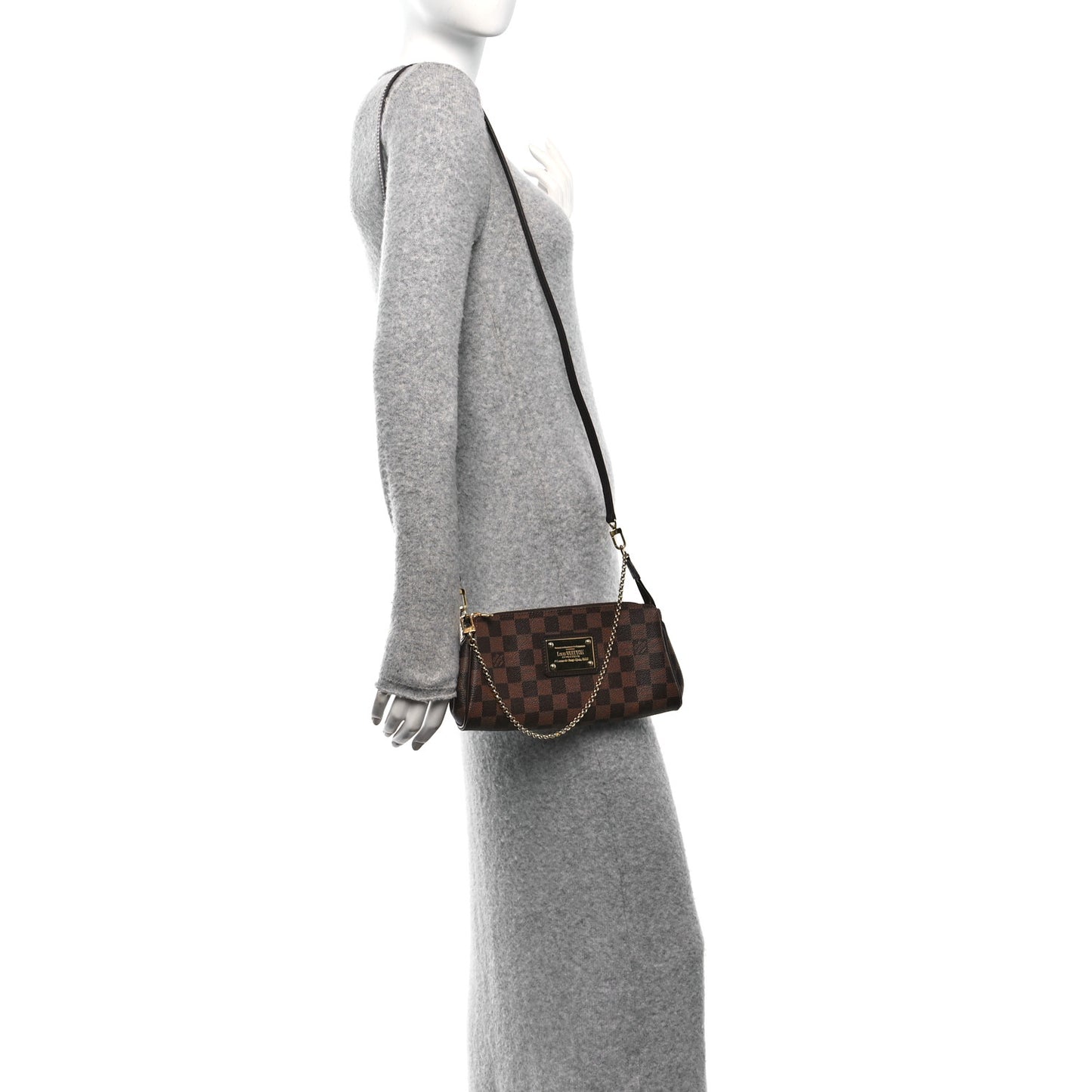 Damier Ebene Eva Clutch