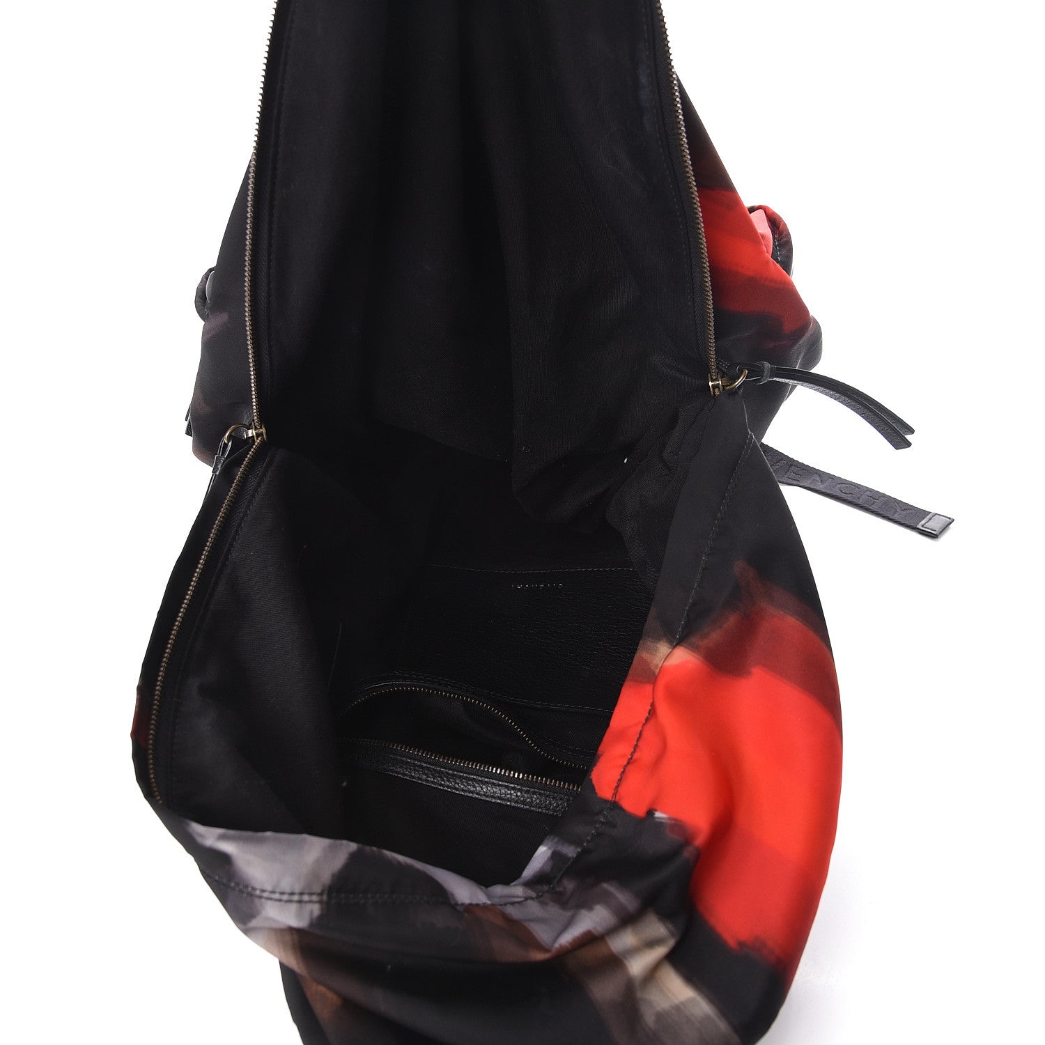Givenchy Nylon Calfskin Doberman Print Backpack Black 5 of 9
