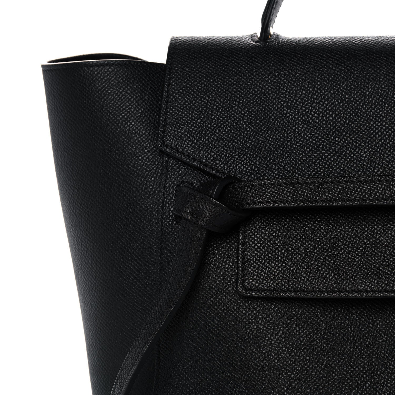 Celine Grained Calfskin Mini Belt Bag Black 6 of 12
