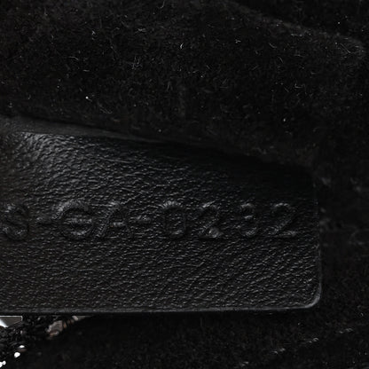 Celine Mesh Ava Trekking Shoulder Bag Black 7 of 12