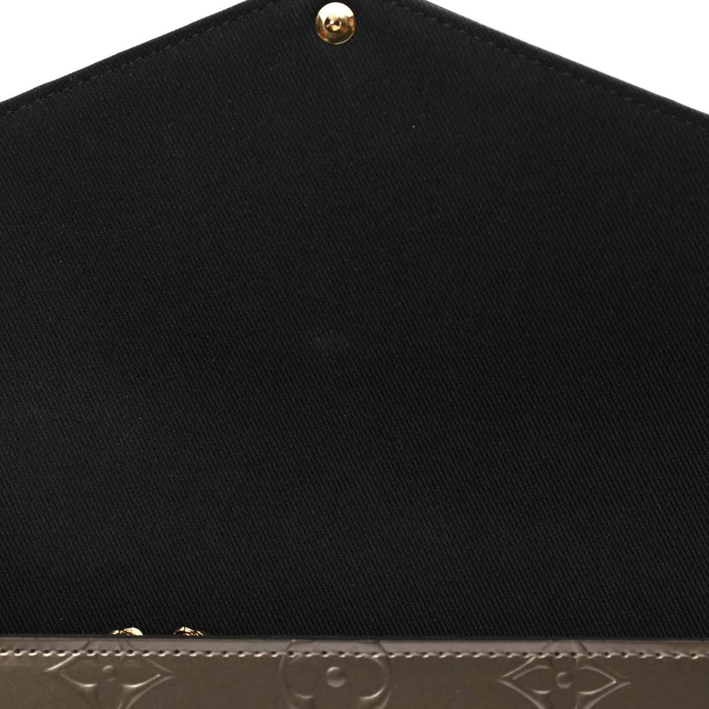 Vernis Felicie Pochette Chain Wallet Champagne Metallise