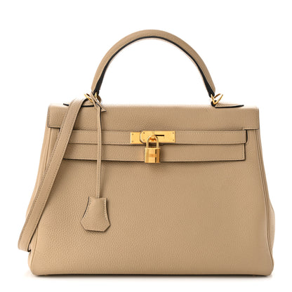Hermes Togo Kelly Retourne 32 Trench 1 of 13