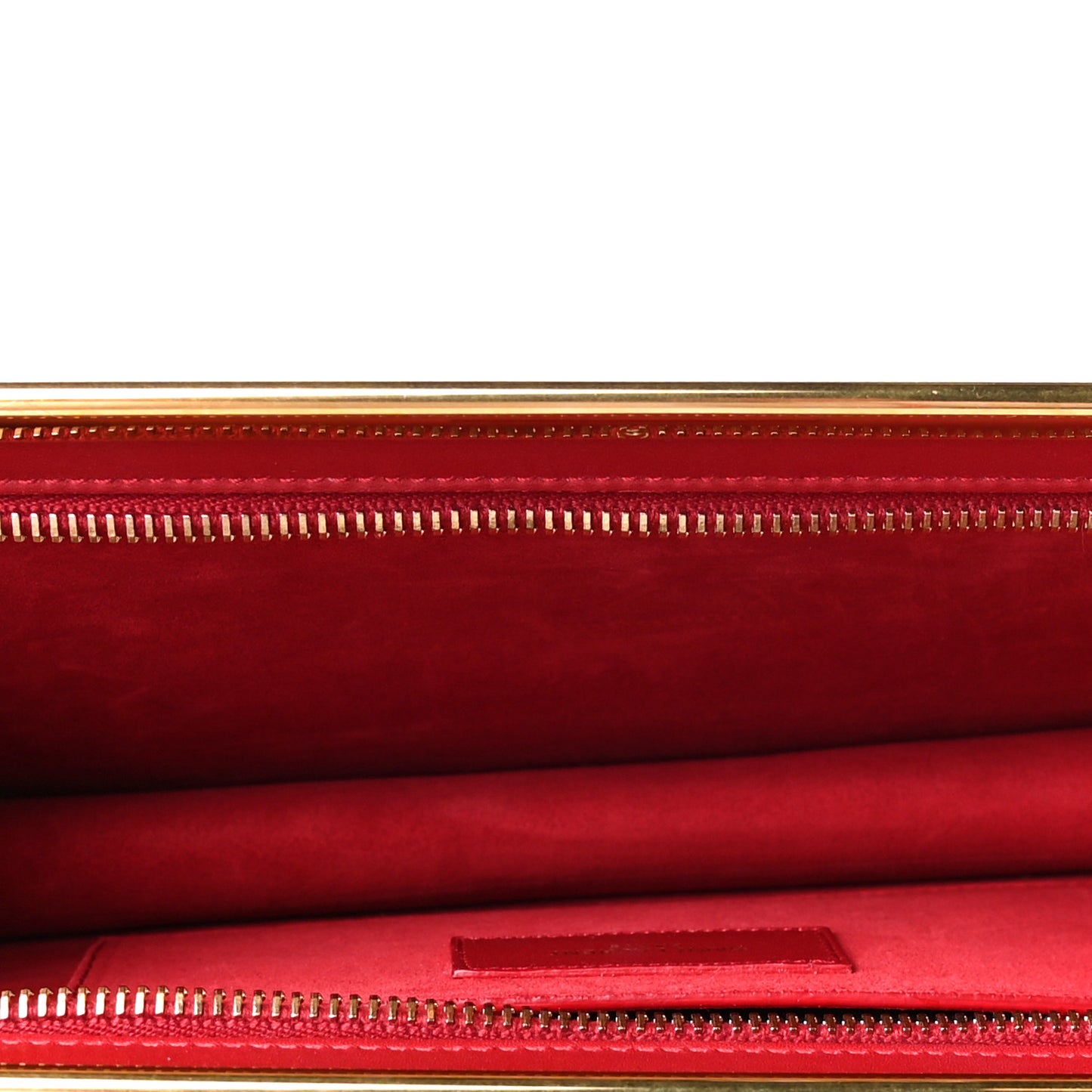 Calfskin Lutetia Clutch Red