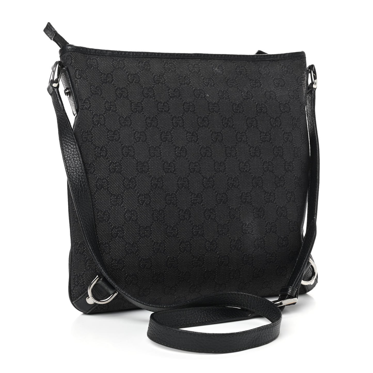 Monogram Abbey Messenger Bag Black
