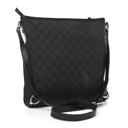 Gucci Monogram Abbey Messenger Bag Black 2 of 11