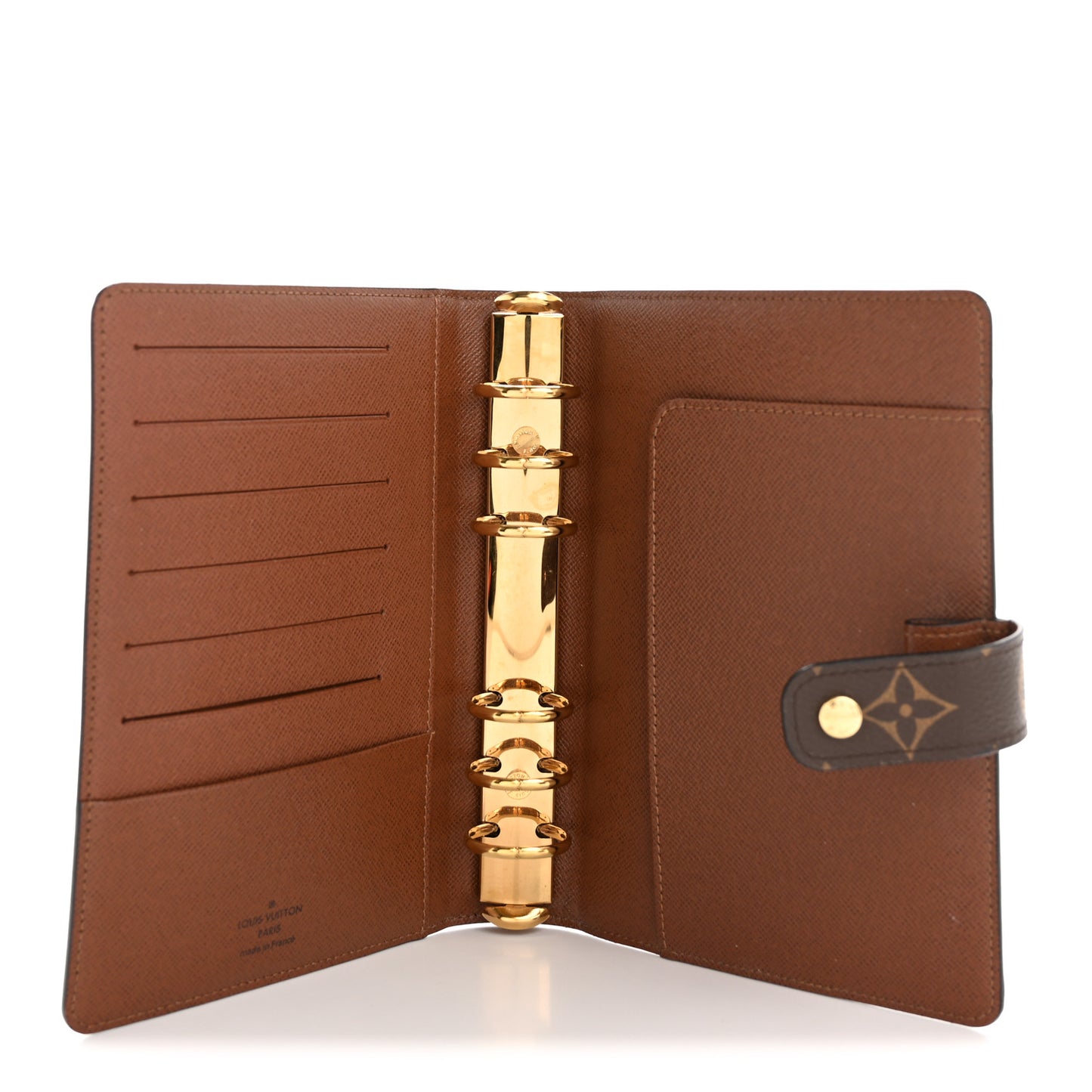 Monogram Medium Ring Agenda Cover