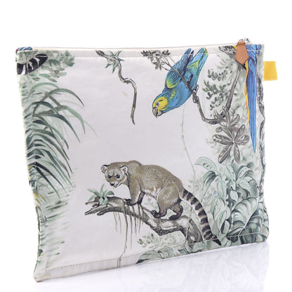 Hermes Toile Flat Equateur Trousse GM 3 of 10