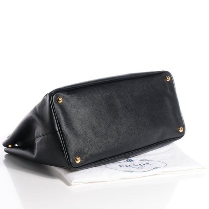 Prada Saffiano Lux Large Tote Nero Black 4 of 10