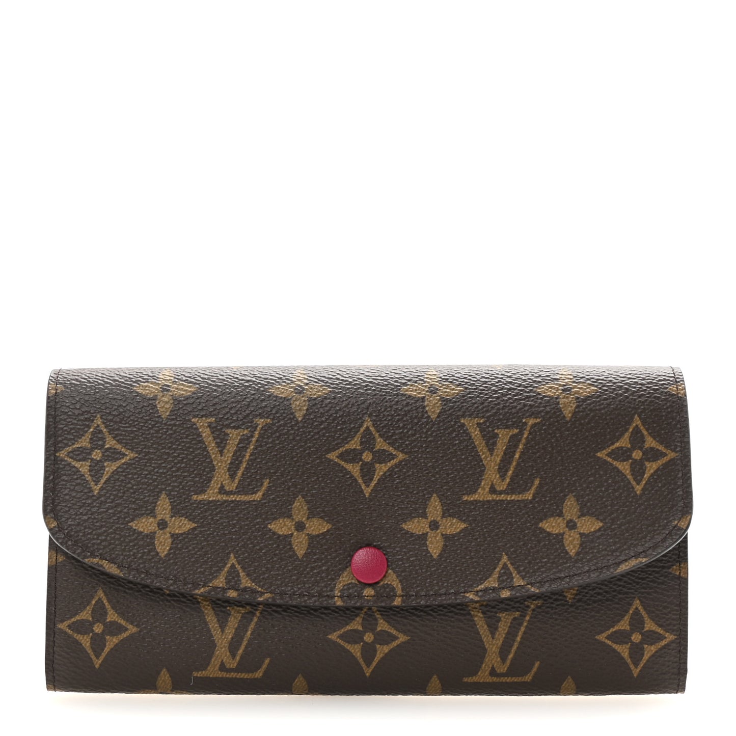Monogram Emilie Wallet Fuchsia