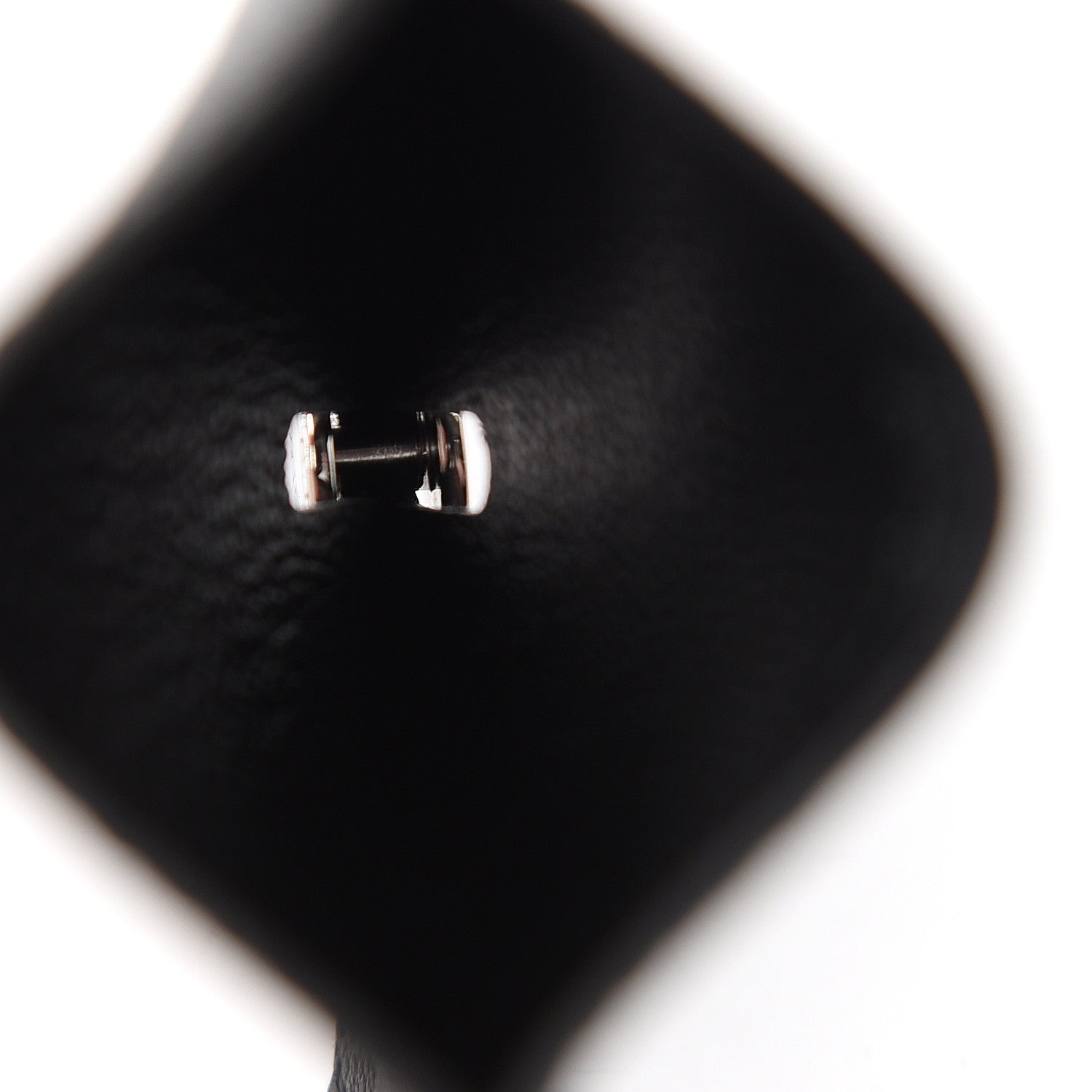 Hermes Epsom Diabolo Card Holder Case Black 4 of 7