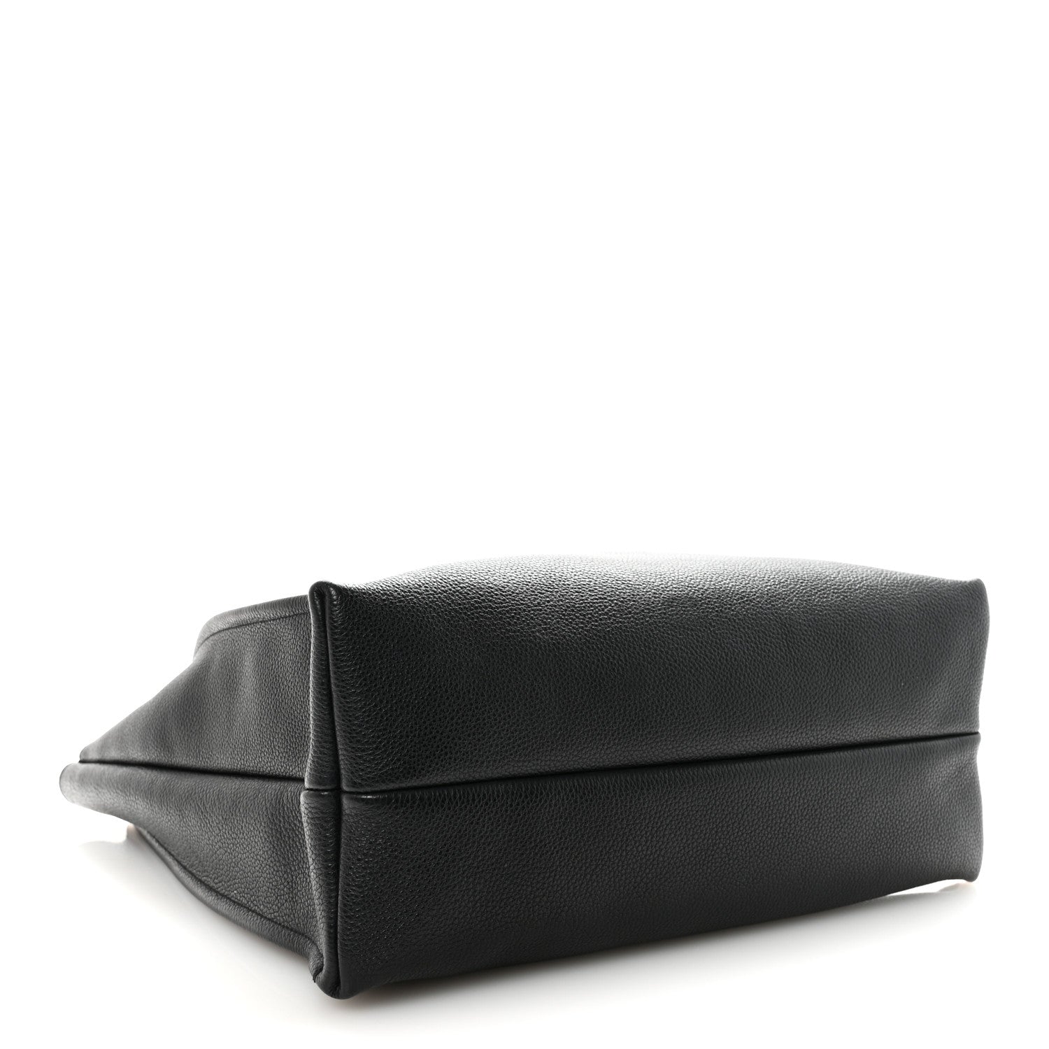 Salvatore Ferragamo Calfskin Maxi Gancini Tote Black 4 of 9