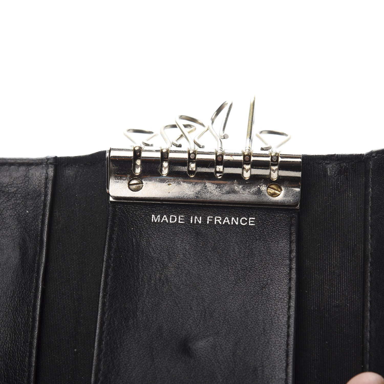 Chanel Caviar Brilliant 6 Key Holder Black 7 of 12