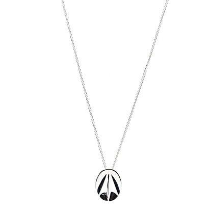 Tiffany Sterling Silver Libra Zodiac Pendant Necklace 1 of 4