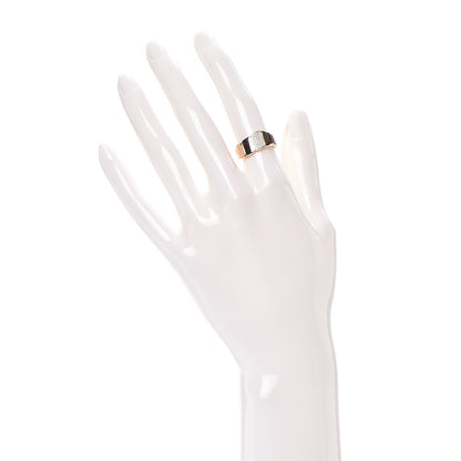 Hermes 18K Rose Gold Diamond Niloticus Ring 49 4.75 2 of 4