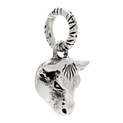 Gucci Sterling Silver Anger Forest Bull Head Pendant 3 of 5