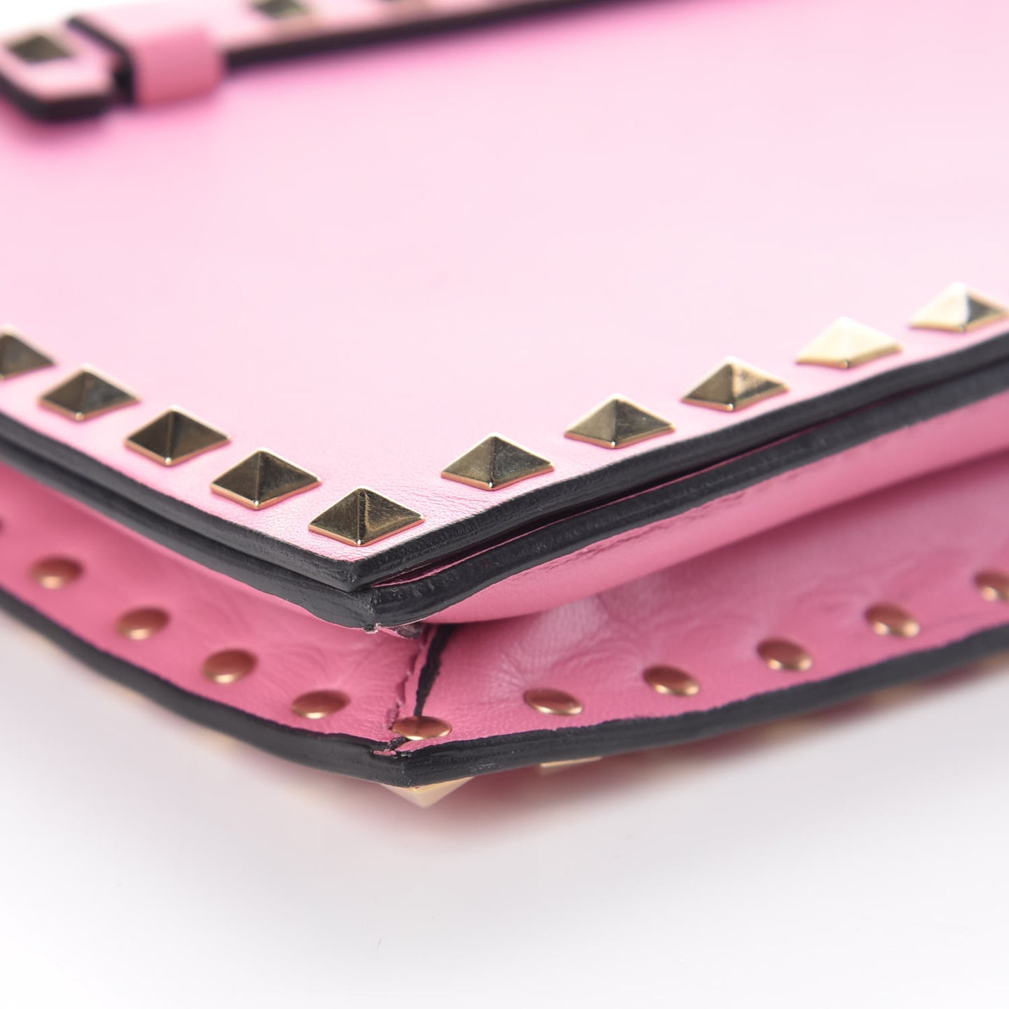 Nappa Rockstud Wristlet Clutch Ninphea
