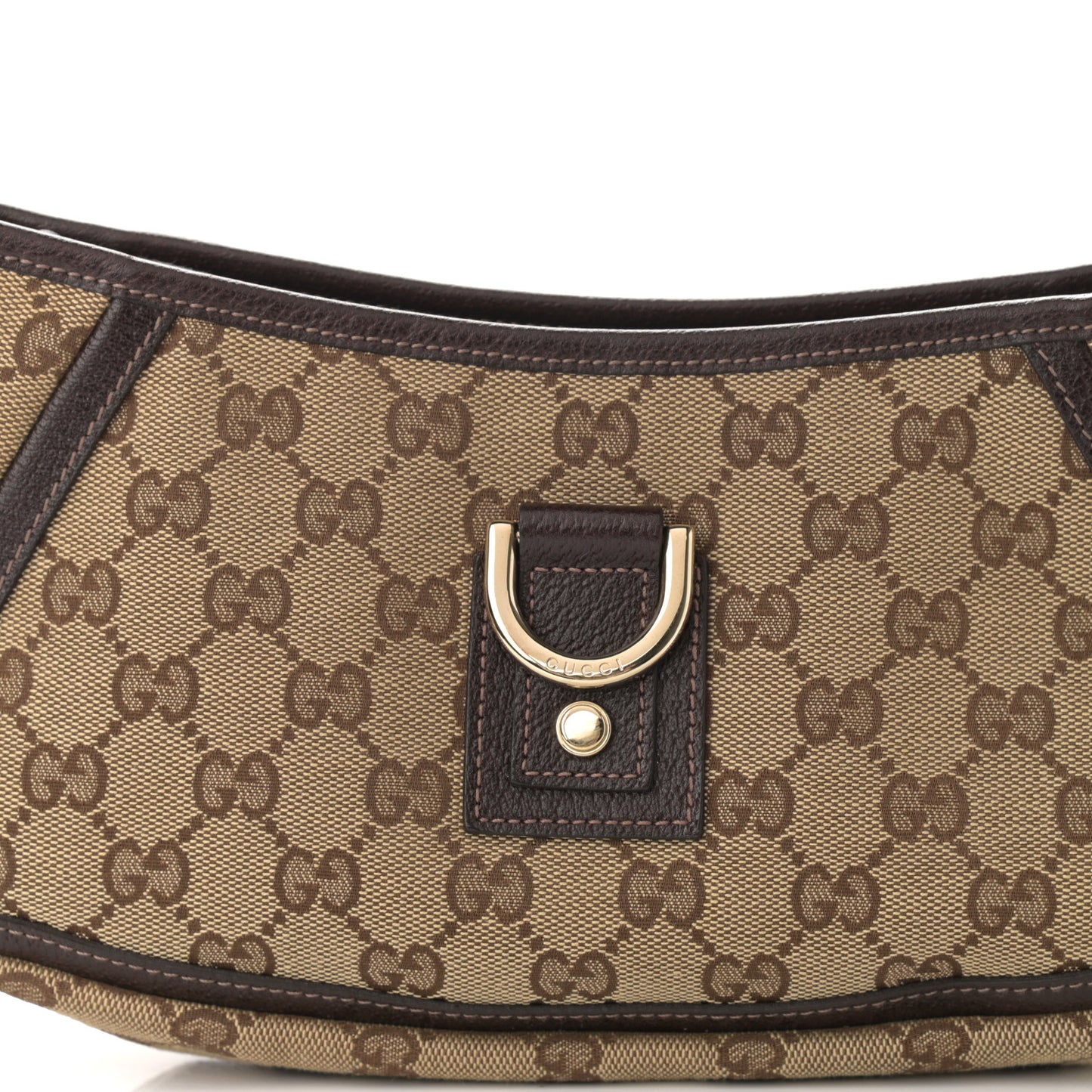Monogram D Ring Abbey Pochette Brown