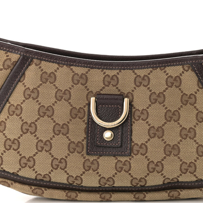 Gucci Monogram D Ring Abbey Pochette Brown 7 of 11