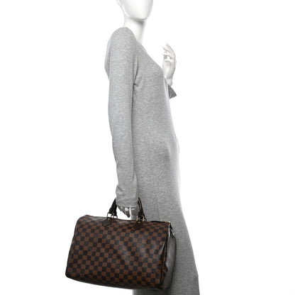 Louis Vuitton Damier Ebene Speedy 35 2 of 14