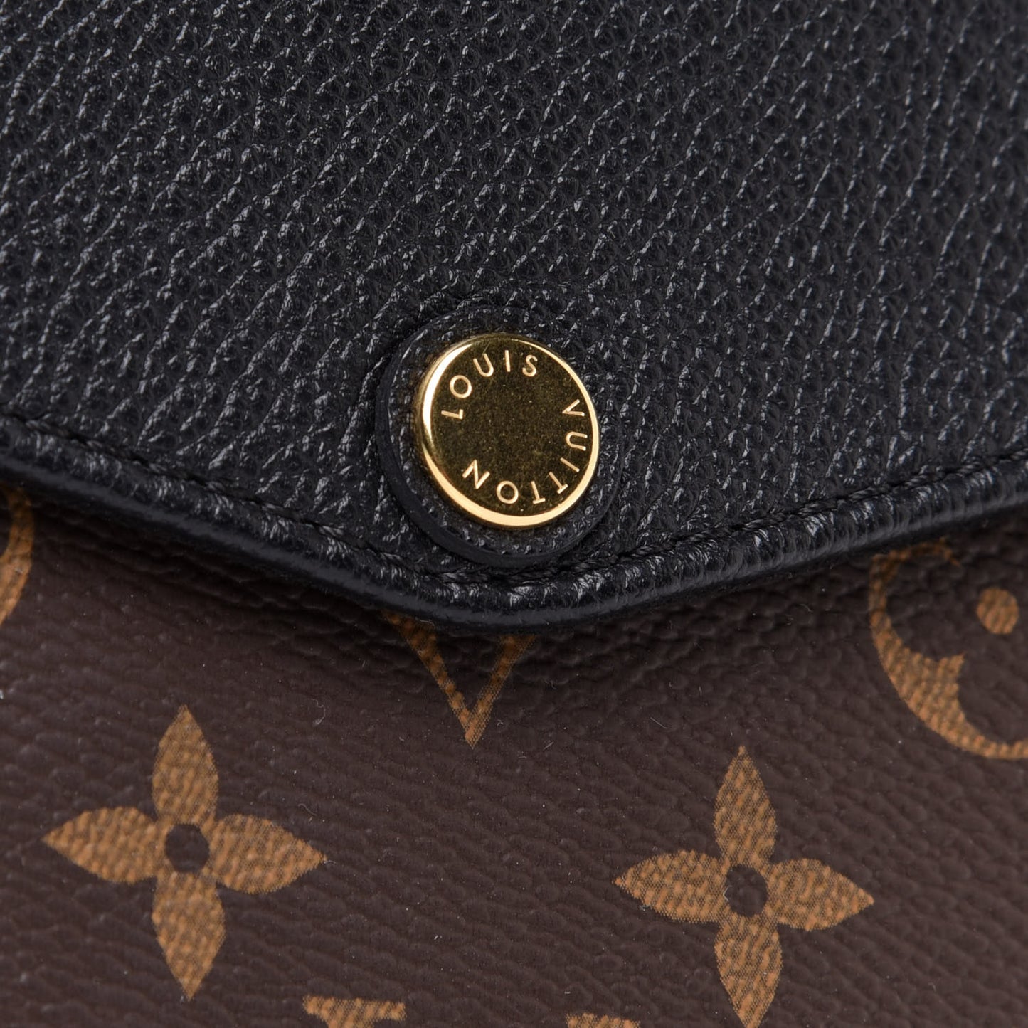 Monogram Twice Pochette Black