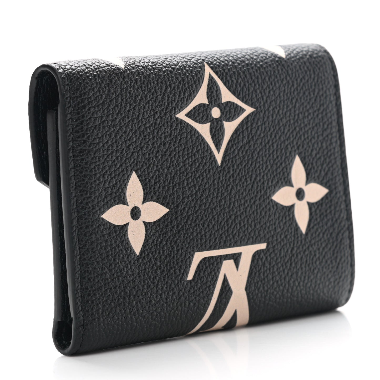 Empreinte Monogram Giant Victorine Wallet Black Beige