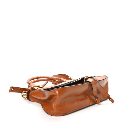 Chloe Calfskin Small Marcie Satchel Tan 4 of 9